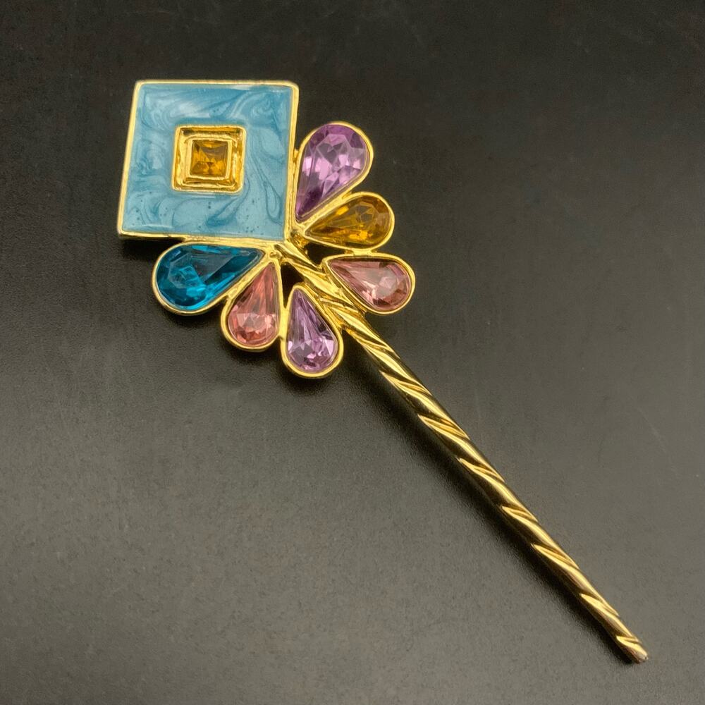 Vintage Kite Wand Brooch